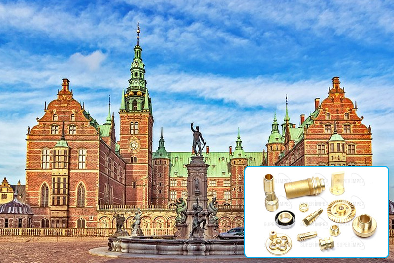 Brass Customized Parts Exporter in Denmark Europe